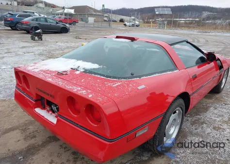 1988 Chevrolet Corvette from USA, damaged, VIN 1G1YY2184J5115306